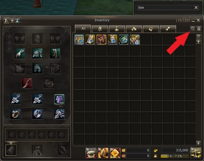 inventory search l2